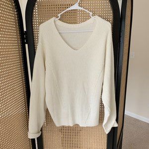 Moussy white sweater